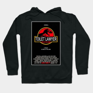 Jurassic Toilet Lawyer Hoodie